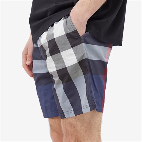 burberry grafton check swim short|burberry carbon blue swim shorts.